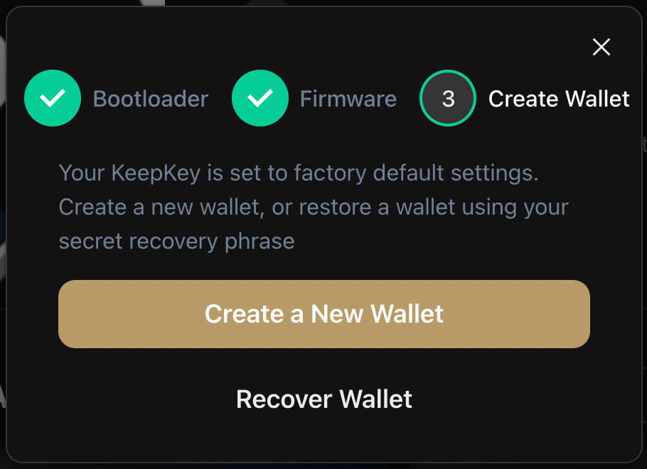 KeepKey wallet