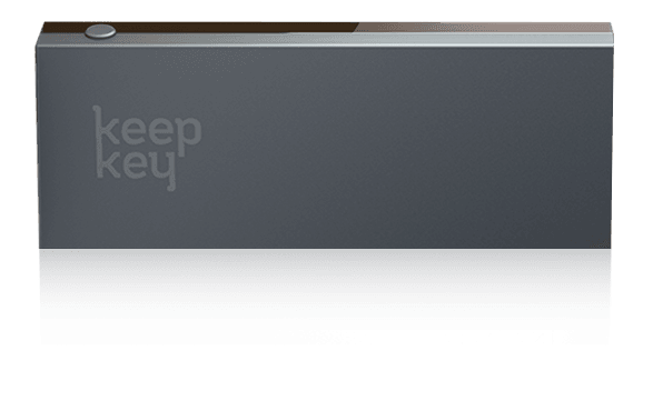 KeepKey wallet horizontal view