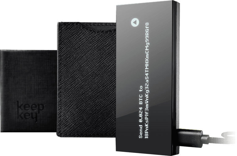 Stacked KeepKey wallets