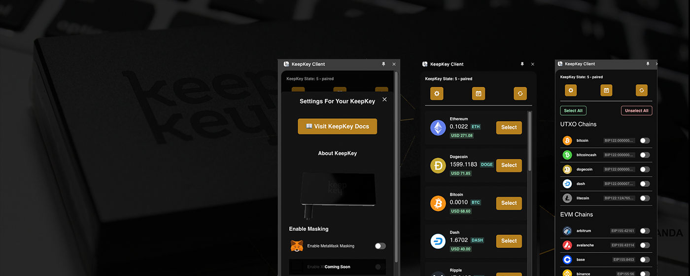 KeepKey Browser Extension