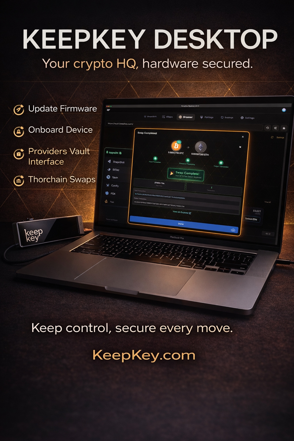 KeepKey Desktop Application